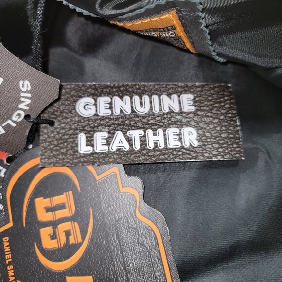 DS Daniel Smart Leather Vest Black Sz XXL - Picture 12 of 14